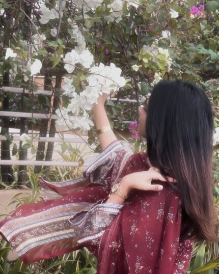 EMBRODERD PREMIUM UNSTITCHED LAWN