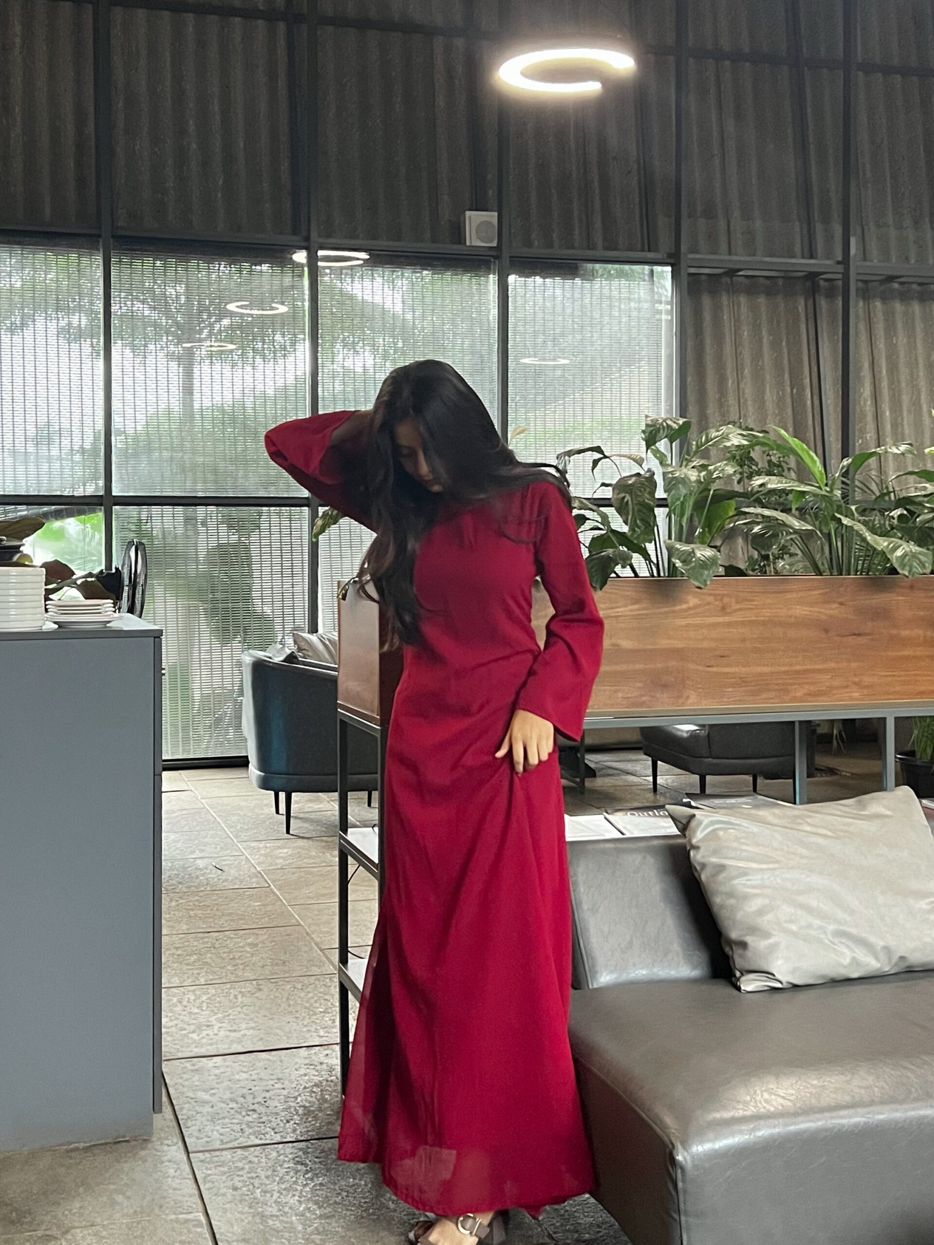 img_1009 RUBY GAZE MODEST GOWN - Image 3