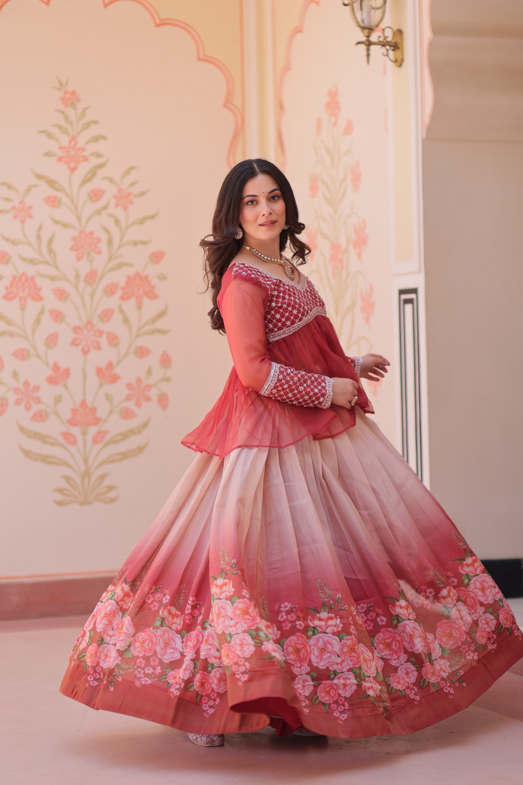 88b8ba9a-8370-4f7d-a2af-1eaa0c149d53-2 PREMIUM BLOOM COLLECTION LEHENGAS - Image 4
